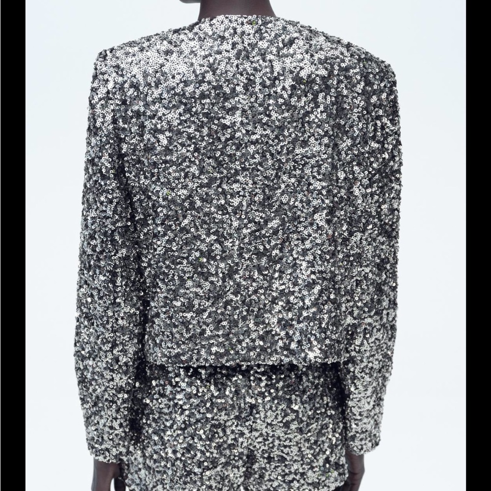 Zara sequin jacket - Picture 7 of 14